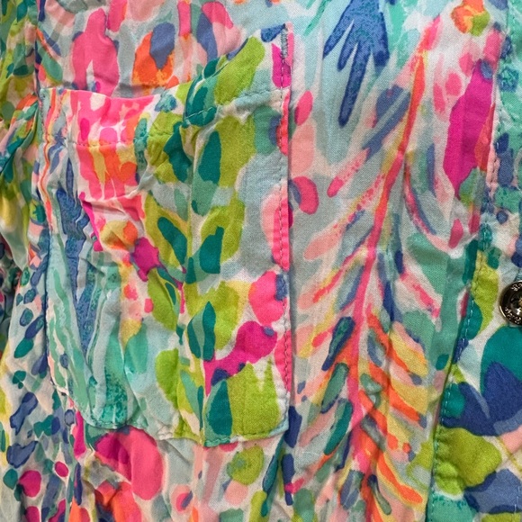 Lilly Pulitzer Multicolor Patterned Top - Picture 3 of 8